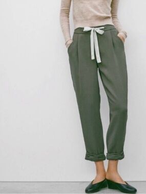 Wilfred Allant Linen Cropped Pants